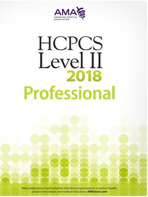 cover image of HCPCS 2018